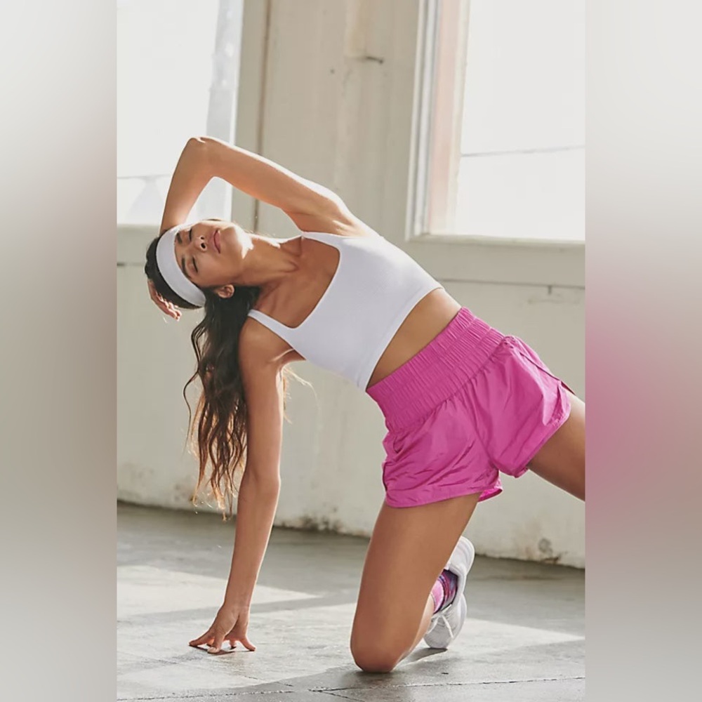 Free People Movement The Way Home Athletic Shorts / Size Medium